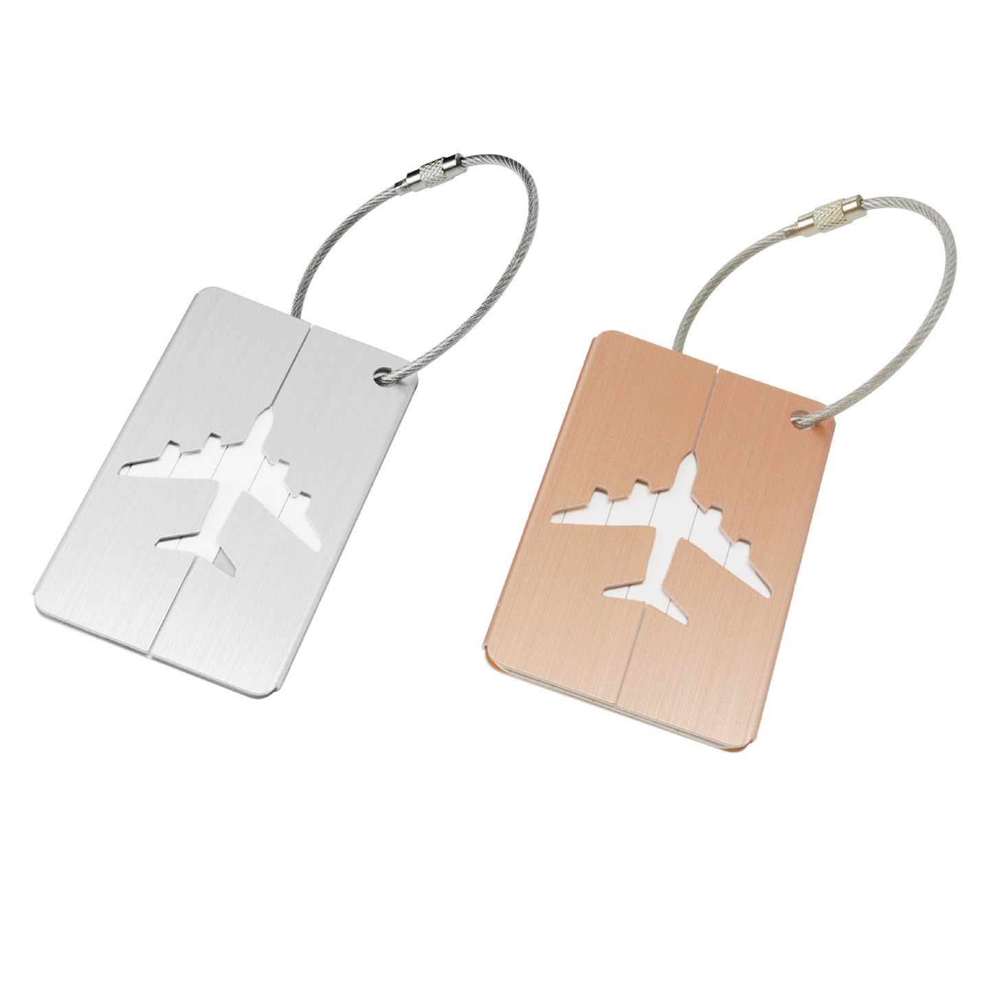 Personalized Engraved Stainless Steel Metal Tag for Suitcase