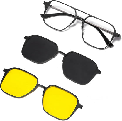 MagneLens: Modular Magnetic Clip-On Sunglasses