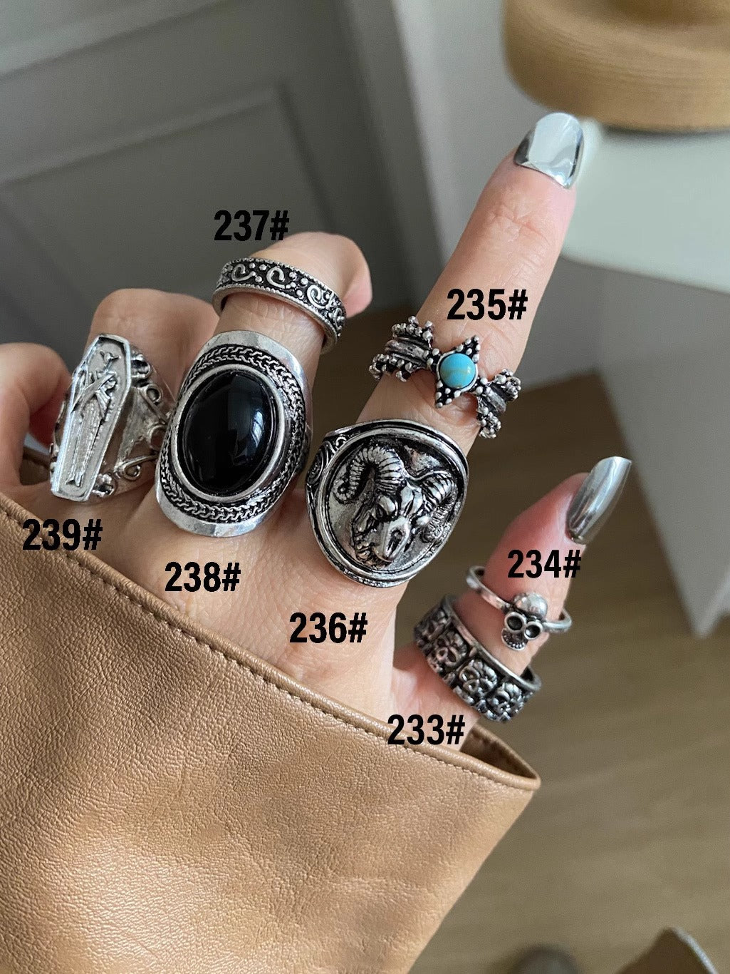 Vintage Alloy Rings | Single & Sets | Multiple Sizes Available